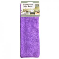 Pano Microfibras 30x40cm Roxo 1un 6851013A