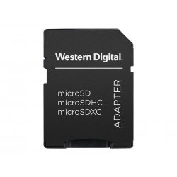 WD - Adaptador de cartão (microSD, microSDHC, microSDXC) - Secure Digital WDDSDADP01