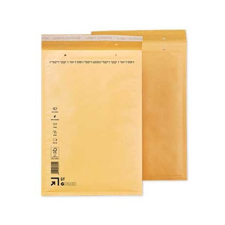 Envelope Almofadado 220x340mm Kraft 75g Nº3 6/F 1un 16122830006
