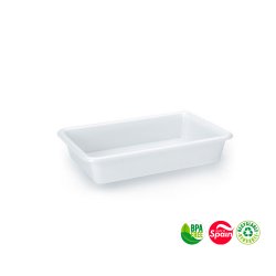 Tabuleiro Hotelaria 30x21x6cm 2L Branco 6621355