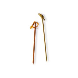 Palitos Laço Bambu 9cm 100un 6621468