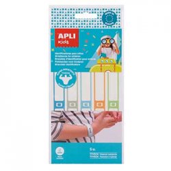 Pulseiras Identificação Apli Kids Sortido 5un APL17802