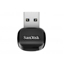 SanDisk QuickFlow - Leitor de cartão (microSD, microSDHC, microSDHC UHS-I, microSDXC, microSDXC UHS-I) - USB 3.2 Gen 1 SDDR-B73