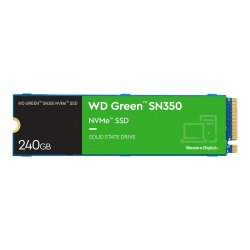 WD Green SN350 NVMe SSD WDS250G2G0C-00CDH0 - SSD - 250 GB - interna - M.2 2280 - PCIe 3.0 x4 (NVMe) WDS250G2G0C-00CDH0