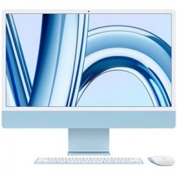 Apple iMac with 4.5K Retina display - All-in-one M4 - RAM 16 GB - SSD 256 GB - Apple M4 8-core - IEEE 802.11ax (Wi-Fi 6E), Blue