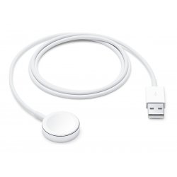 Apple - Cabo de carregamento de relógio inteligente - USB macho - 1 m - Carregamento Rápido, magnético MW6A3ZM/A