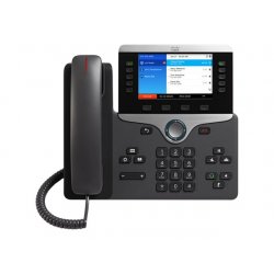 CP-8851-3PCC-K9-RF Cisco IP Phone 8851 - Telefone VoIP - SIP, RTCP, RTP, SRTP, SDP - 5 linhas - carvão vegetal - remanufacturad
