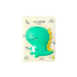 Bloco Notas 127x175mm Squishy Dino 128Fls 1082082