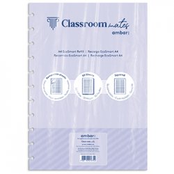 Recarga Caderno Inteligente Ambar EcoSmart A4 Quadri 50Fls 173300300221
