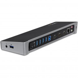 USB3DOCKH2DP StarTech.com Triple Monitor USB 3.0 Laptop Docking Station - 4K HDMI, 2x DisplayPort - Universal USB Dock for Wind