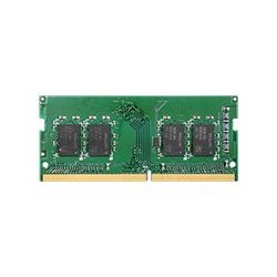 D4NESO-2666-4G Synology - DDR4 - módulo - 4 GB - SO DIMM 260-pinos - 2666 MT/s / PC4-21300 - 1.2 V - unbuffered - sem ECC - par