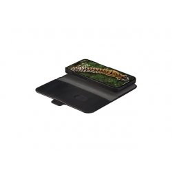LY61GTBL1821 dbramante1928 Lynge - Capa flip cover para telemóvel - couro com granulação plena - preto - para Apple iPhone 15