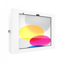 209APXW Compulocks Apex - Cobertura - para tablet - bloqueável - moldura metálica - branco - montável em parede - para Apple iP