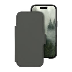 LM66ICGR6686 dbramante1928 Lynge - Capa flip cover para telemóvel - compatibilidade MagSafe - sombra da floresta