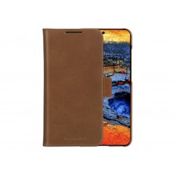 LMSSGTDT6469 dbramante1928 Lynge - Capa flip cover para telemóvel - couro com granulação plena - canela - para Samsung Galaxy S