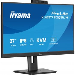 XUB2790QSUH-B2 iiyama ProLite XUB2790QSUH-B2 - Monitor LED - 27" - 2560 x 1440 QHD @ 100 Hz - IPS - 250 cd/m² - 1300:1 - 0.4 ms