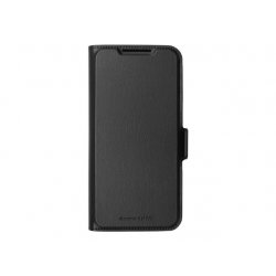 OP56BL006554 dbramante1928 Oslo Pro - Capa flip cover para telemóvel - poliuretano (PU), plástico - preto - para Samsung Galaxy