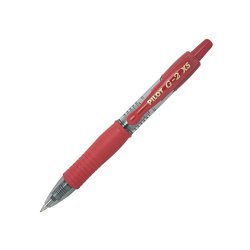 Esferográfica Gel Pilot G-2 Pixie Mini Retrátil Vermelho 0,7 1172011
