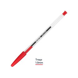 Esferográfica Epene EP01-0108 Ball Point Vermelho 1mm 1un 1172033