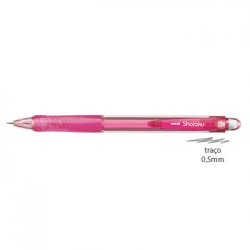 Lapiseira 0,5mm UNI Shalaku M5-100 Rosa 1381017