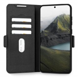 OPSFBL006907 dbramante1928 Oslo Pro - Capa flip cover para telemóvel - plástico - preto - para Samsung Galaxy S25 FE