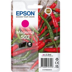 C13T09Q34020 Epson 503 - 3.3 ml - magenta - original - blister com RF/alarme acústico - tinteiro - para Expression Home XP-5200