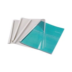 Pasta Encadernação Térmica A4 09mm Branco 10un 172Z15580