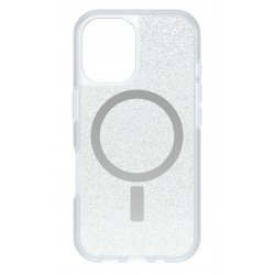 77-96249 OtterBox React Series - Tampa posterior para telemóvel - compatibilidade MagSafe - poeira estelar (purpurina transpare