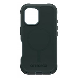77-95969 OtterBox Defender Series - Tampa posterior para telemóvel - compatibilidade MagSafe - silicone - sálvia (verde) - para