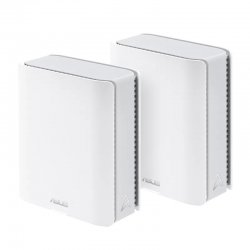 90IG08Y0-MO3C40 ASUS ZenWiFi BT10 - Sistema Wi-Fi - (2 routers) - até 6000 pés quadrados - rede 10GbE, 5GbE, 2.5GbE, Wi-Fi 7 Mu