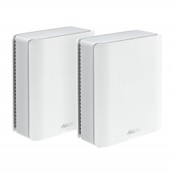 90IG0930-MO3B20 ASUS ZenWiFi BT8 - Sistema Wi-Fi - (2 routers) - up to 5,900 sq.ft - rede Wi-Fi 7, 2.5GbE, 5GbE, 10GbE Multi-Ba