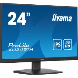 XU2491H-B1 iiyama ProLite XU2491H-B1 - Monitor LED - 24" (23.8" visível) - 1920 x 1080 Full HD (1080p) @ 100 Hz - IPS - 300 cd/