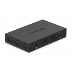 GS305PP-300EUS NETGEAR 300 Series GS305PP - Interruptor - SOHO - sem gestão - 5 x 10/100/1000 (4 PoE+) - desktop, montável na p
