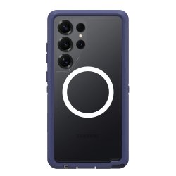 77-97585 OtterBox Defender XT Clear Magnets Samsung Galaxy S25 Ultra Violet Thunder - clear/purple
