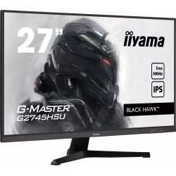 G2745HSU-B2 iiyama G-MASTER Black Hawk G2745HSU-B2 - Monitor LED - 27" - 1920 x 1080 Full HD (1080p) @ 100 Hz - IPS - 300 cd/m²