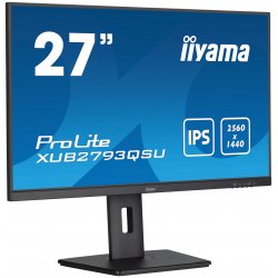 XUB2793QSU-B7 iiyama ProLite XUB2793QSU-B7 - Monitor LED - 27" - 2560 x 1440 QHD @ 100 Hz - IPS - 300 cd/m² - 1300:1 - 1 ms - H