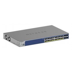 GS728TX-300EUS NETGEAR Smart S3300-28X - V3 - interruptor - L3 Lite - inteligente - 24 x 10/100/1000 + 2 x 10Gb Ethernet + 2 x 