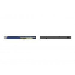 GS728TXUP-300EUS NETGEAR Smart GS728TXUP - V3 - interruptor - L3 Lite - inteligente - 24 x 10/100/1000 (PoE++) + 4 x 10 Gigabit