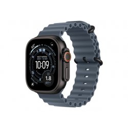 MGCJ4ZM/A Apple - Fita para relógio inteligente - 49 mm, acabamento em titânio preto - 130-200mm - azul âncora - para Watch Her