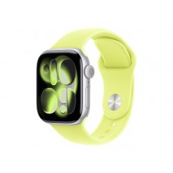 MFGC4ZM/A Apple - Fita para relógio inteligente - 42mm - tamanho S/M - neon amarelo - para Watch Hermès Series 7, Hermès Series