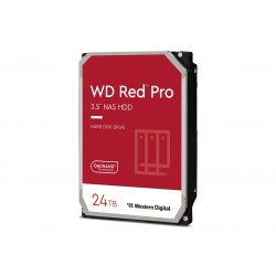WD241KFGX WD Red Pro WD241KFGX - Disco rígido - Enterprise - 24 TB - interna - 3.5" - SATA 6Gb/s - 7200 rpm - buffer: 512 MB