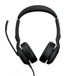 25089-989-999 Jabra Evolve2 50 UC Stereo - Auscultadores - no ouvido - com cabo - cancelamento de ruído activo - USB-A - preto 