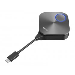 5A.F7V28.BP2 BenQ InstaShare TWY31 Button - Extensão de áudio/video sem fios - 802.11a, 802.11b/g/n, Wi-Fi 5 - até 15 m