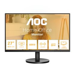 U27B3A AOC U27B3A - Monitor LED - 27" - 3840 x 2160 4K UHD (2160p) @ 60 Hz - IPS - 350 cd/m² - 1000:1 - HDR10 - 4 ms - 2xHDMI, 