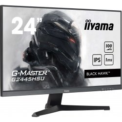 G2445HSU-B2 iiyama G-MASTER Black Hawk G2445HSU-B2 - Monitor LED - 24" - 1920 x 1080 Full HD (1080p) @ 100 Hz - IPS - 300 cd/m²