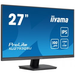 XU2793QSU-B7 iiyama ProLite XU2793QSU-B7 - Monitor LED - 27" - 2560 x 1440 QHD @ 100 Hz - IPS - 300 cd/m² - 1300:1 - 1 ms - HDM