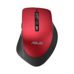 90XB0280-BMU030 ASUS WT425 - Rato - para direita - óptico - 6 botões - sem fios - 2.4 GHz - receptor sem fio USB - rubi escuro 