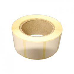 Etiquetas 025x20 D40mm Térmicas c/Capa Removível 500un 1221017