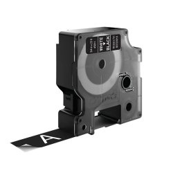 Fita 19mmx7m Branco/Preto Poliéster 45811 12745811