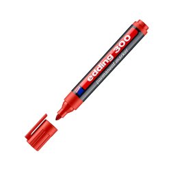 Marcador Médio Edding 300 1,5-3mm Vermelho 1un 1301036